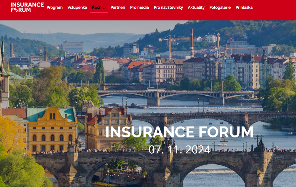 Jsme partneři na Insurance Forum 2024