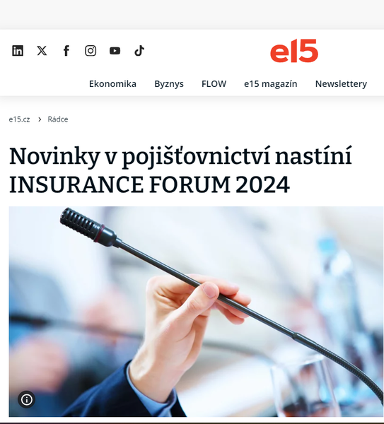 Cleverbee v časopisu E15